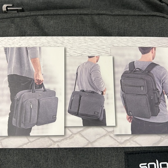 NWT SOLO NY CANVAS LAPTOP BAG - Picture 2 of 5